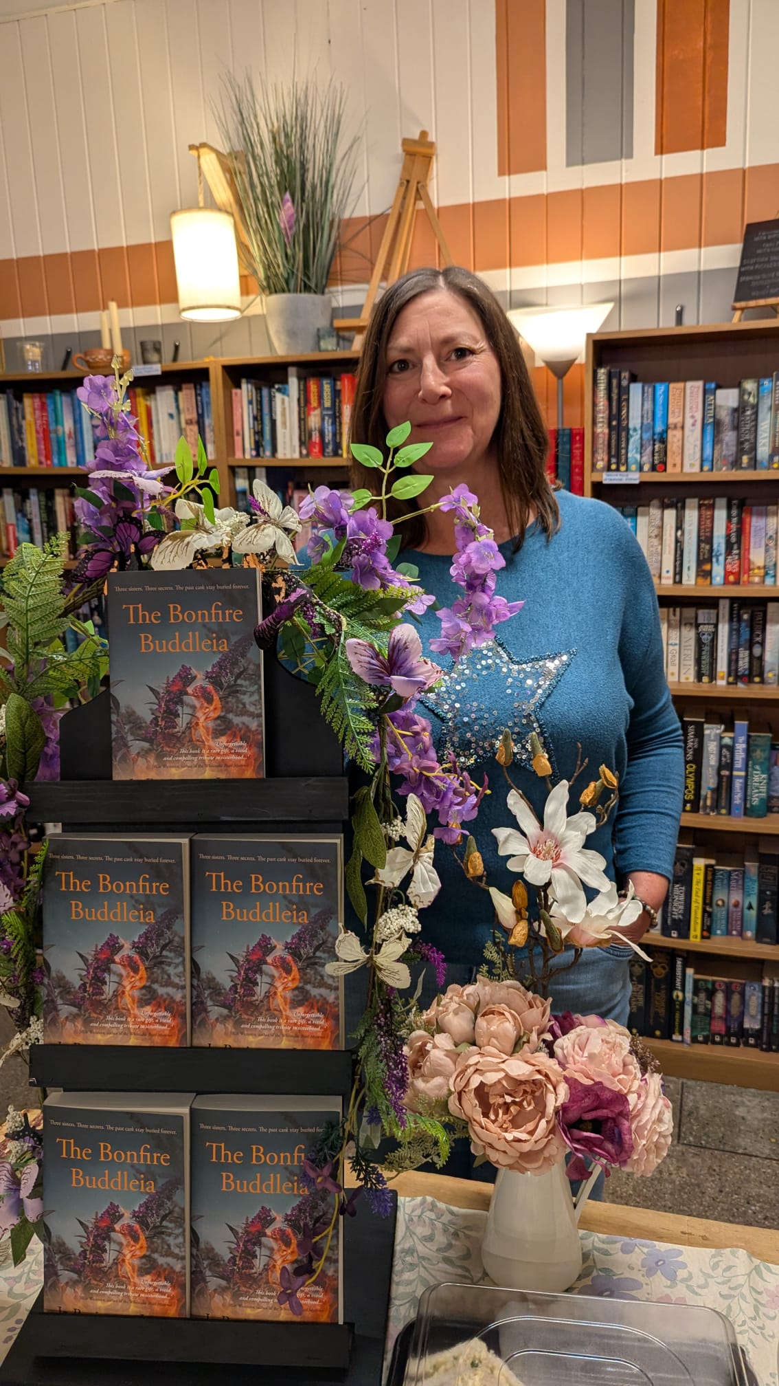Launch party for The Bonfire Buddleia at the Folkestone Bookshop