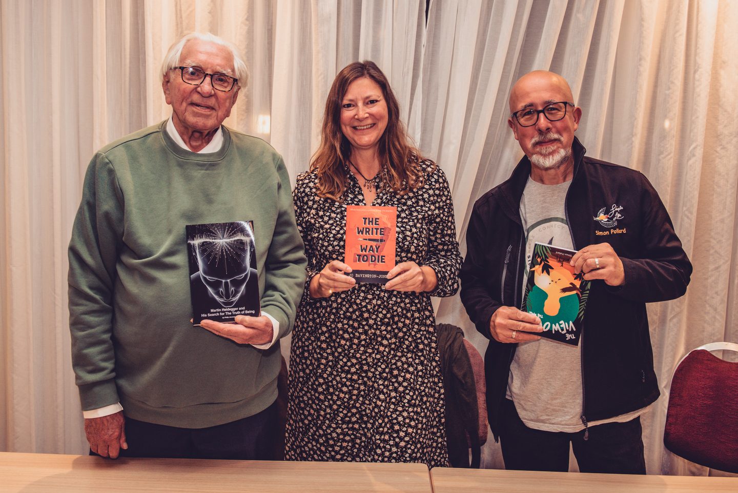 Dover Rotary – A Trio of Authors with the late Phil Janaway and Simon Pollard